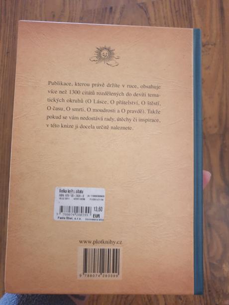Velka kniha citatov,