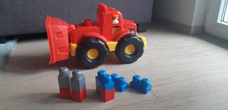 Nákladné auto 2 v 1 od fisher price- mega bloks, 