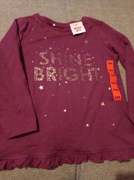 Tričko nové, pepco,104