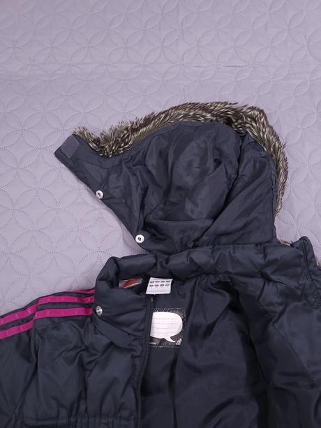 Zimna adidas bunda, odopinacia kapucna, adidas,128