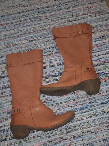 Kožené čižmy 37, 37