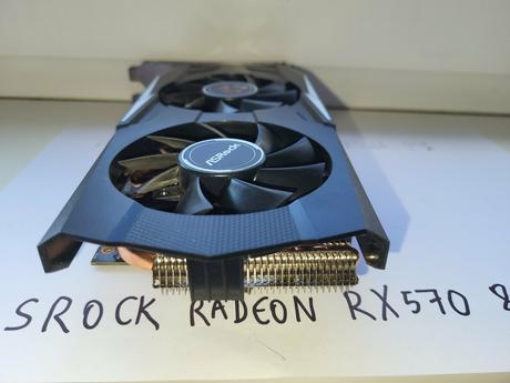 Asrock grafická karta phantom gaming x radeon rx57, 