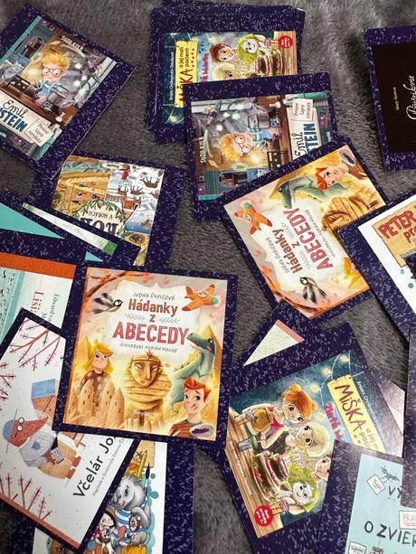 Pexeso knihy + čierny peter rozpravky,