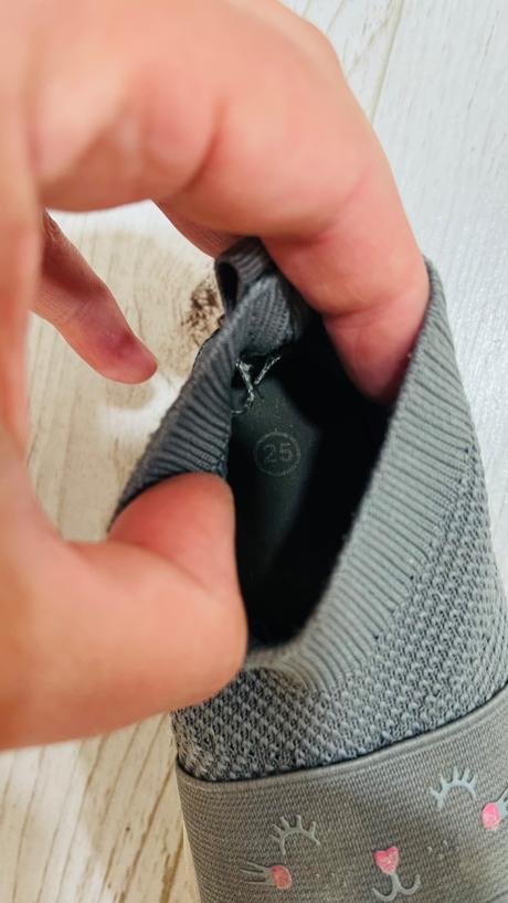 Sivé tenisky ľahké 25, 25