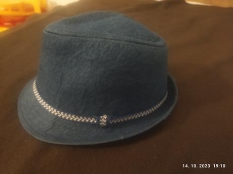 Chlapčenský štýlový klobúčik, 3-6 rokov., f&f,54