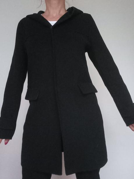 Flaušový kabát veľ. s, c&a,s