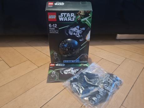 Lego star wars 75008 tie bomber & asteroida, 