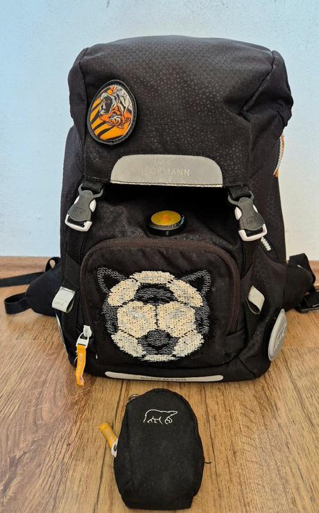 Skolska taska beckmann futbal/tiger,