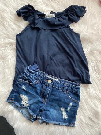 Tielko s volánmi, h&m,104