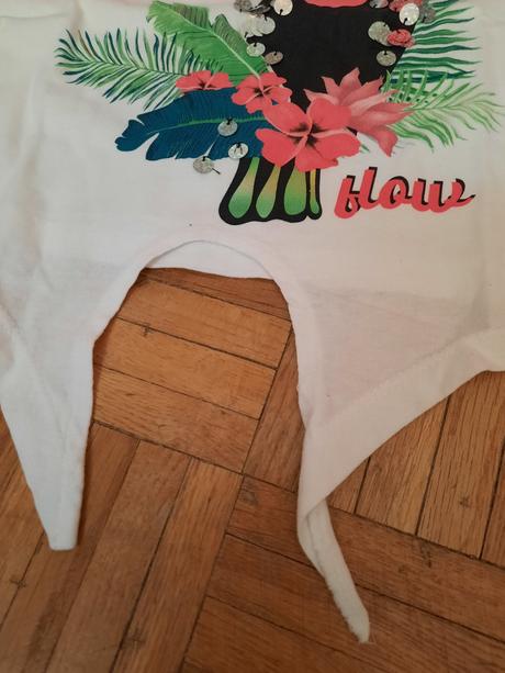 Dievčenské crop tričko, pepco,146