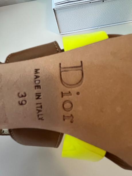 Christian dior topanky, 39