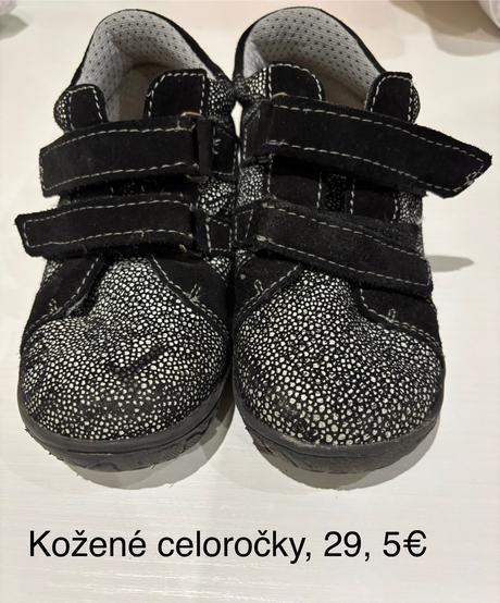 Celoročné topánky, 29