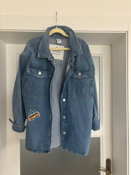 Rifľovú košeľa h&m, h&m,140