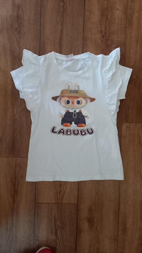 Nenosené tričko labubu vel.140, 140