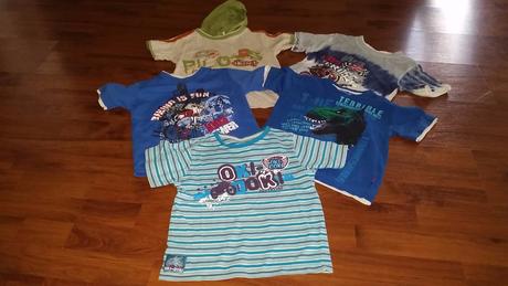 Balík pre chlapca- 5 tričiek, 86–98