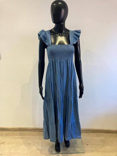 Dámske šaty rifľové letné (uni), l / m / s