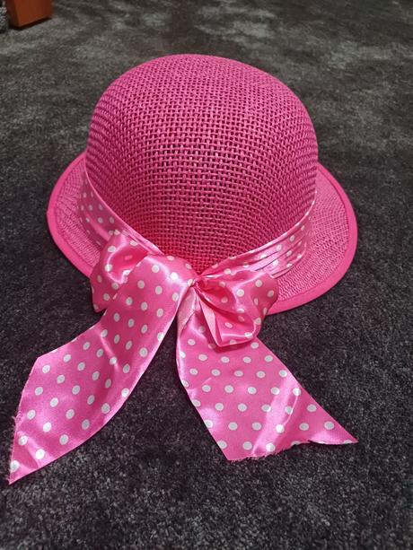 Letny ruzovy klobuk v.uni, 