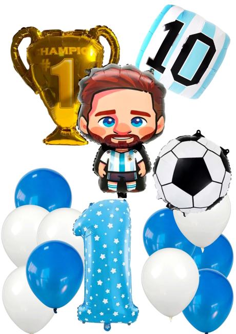 Futbalové balóny messi- až 14/15/16 kusov,