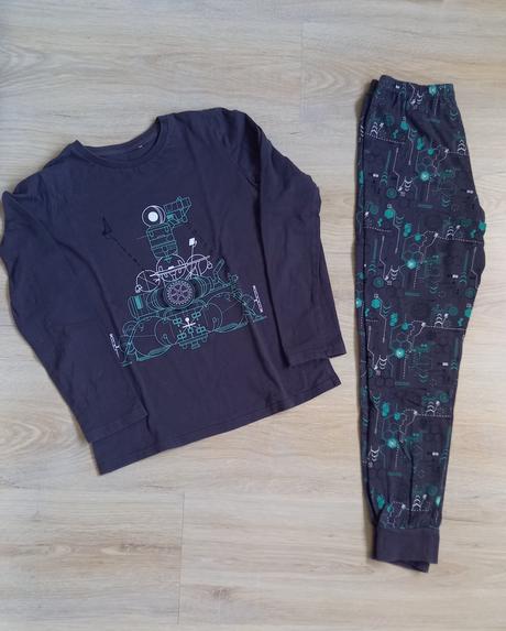 Pyzama 3 ks, h&m,134