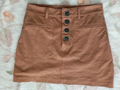 Semišové sukňa, zara,s