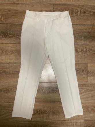Elegantne biele nohavice, xl