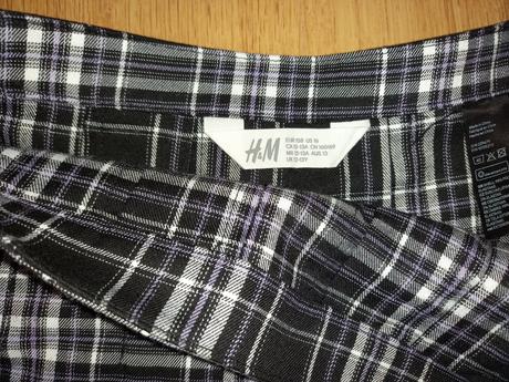 Karovana sukňa, h&m,158