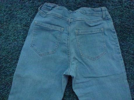 Elastické rifle, h&m,152