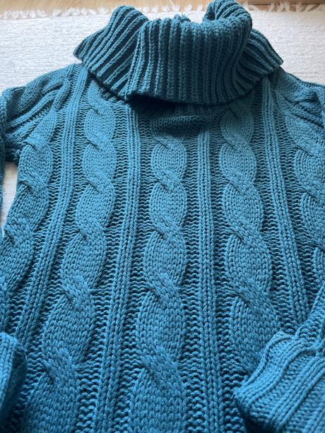 Predĺžený rolak sveter, 