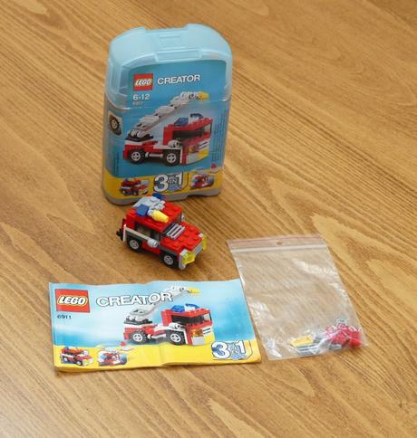 Lego creator 6911 mini hasiči, 3 v 1, 