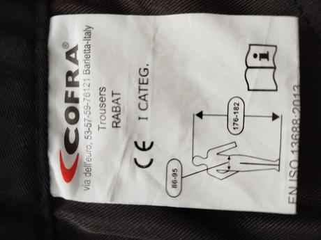 Montérky pracovné, l