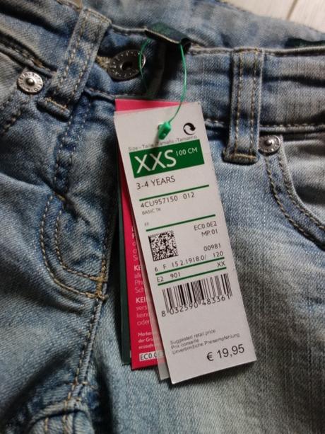Mäkké rifle benetton skinny, benetton,104