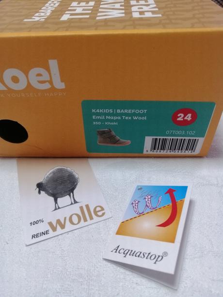 Zimné barefoot koel4kids s membránou, koel4kids,24