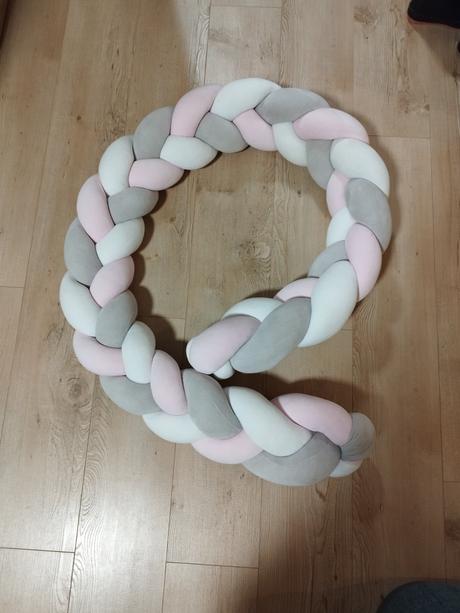 Mantinel, pletenec do postele, šírka (cm): 30,dĺžka (cm): 210