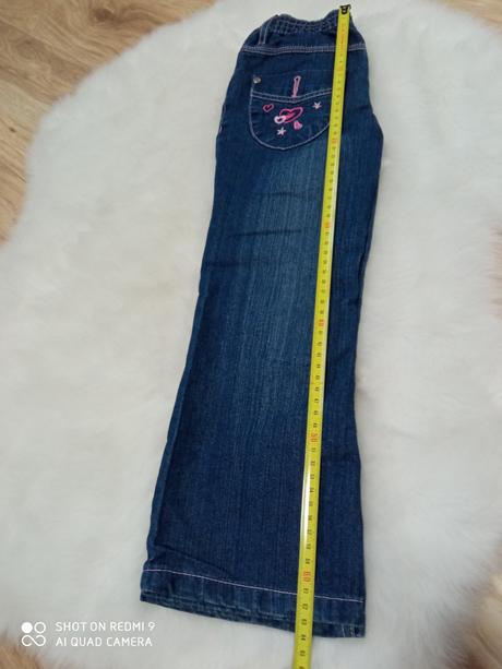 Dievčenské rifle 104/110, okay,104