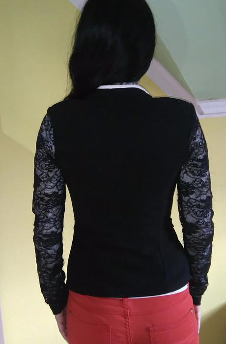 Dámske čipkované sako, s