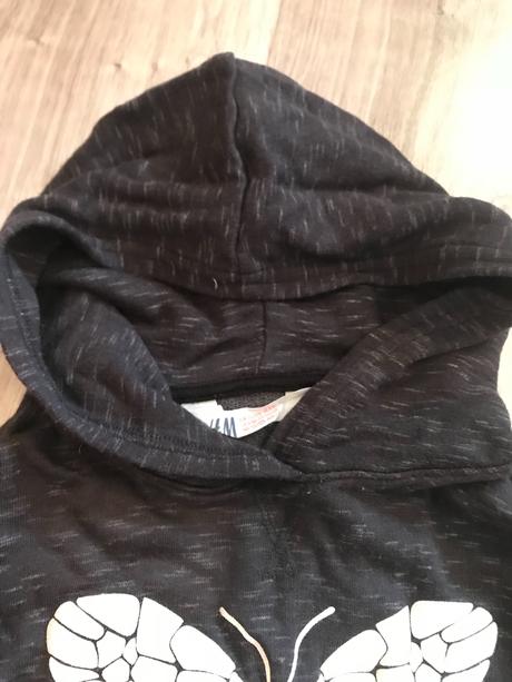 Mikinka motýlik 6-8 rokov, h&m,122