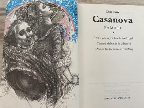 Krásna erotická kniha giacomo casanova pamäti 3, 