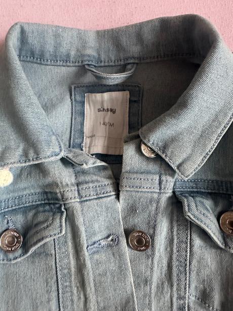 Riflová bunda, sinsay,140