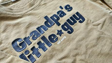 Detské tričko zn. old navy, 'grandpa's little guy', old navy,s