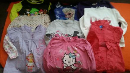 8ks dl.rukav 1ks kosielka dl.ruk 11 eur, 104–116