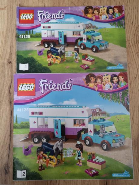 Lego friends 41125 veterinársky príves s koňom, 