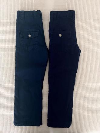 2x hrube nohavice na zimu lupilu 110, lupilu,110