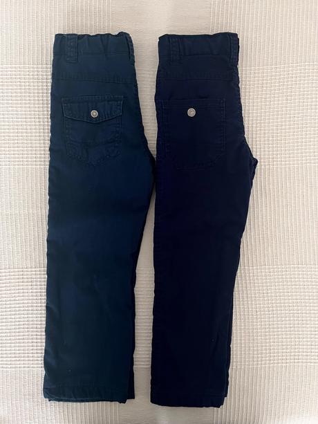 2x hrube nohavice na zimu lupilu 110, lupilu,110