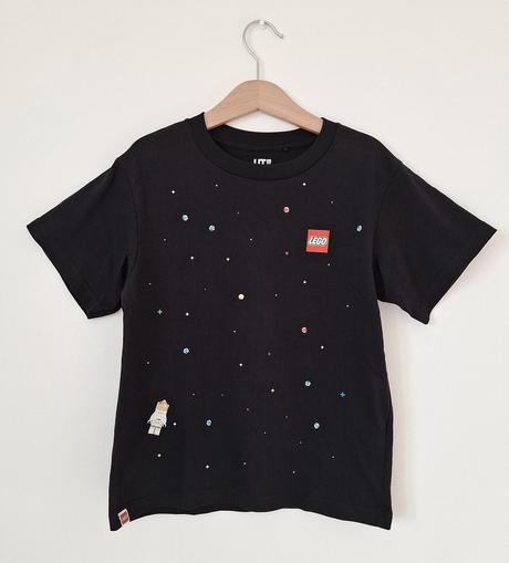 Nenosené uniqlo lego tričko "vesmír", 5-6 rokov, lego,128