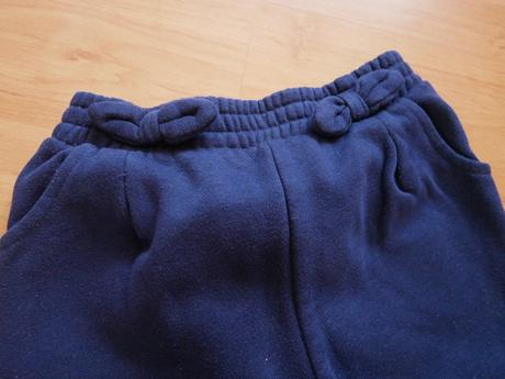 Tepláky s mašlickami, f&f,104