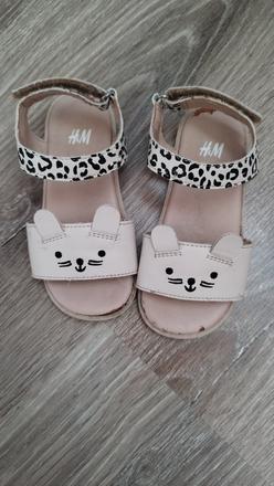 Leopardie sandálky, h&m,24
