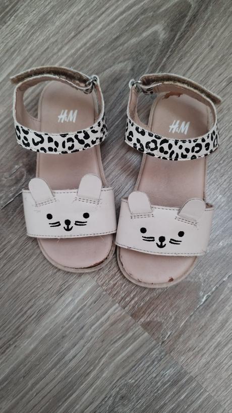 Leopardie sandálky, h&m,24