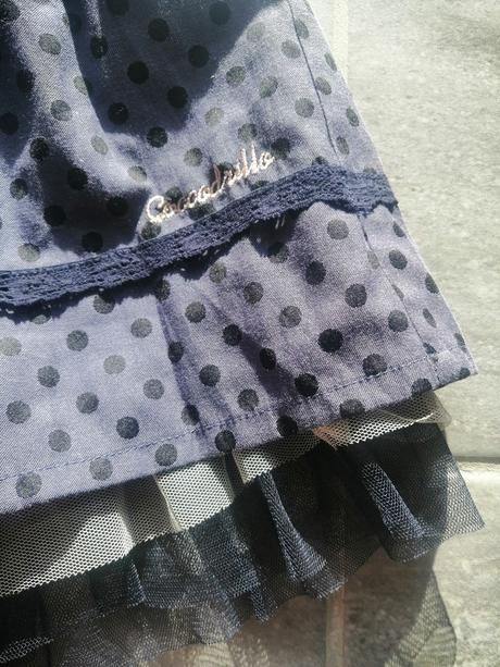 Bodkovaná sukňa coccodrillo v134, coccodrillo,134