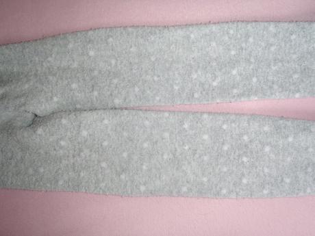 Šedé pančušky s bodkami, f&f,98