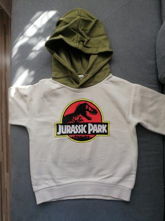 Mikina jurský park, h&m,116